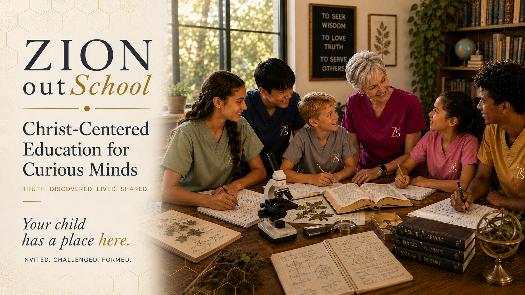 Zion outSchool — Truth. Discovered. Lived. Shared.